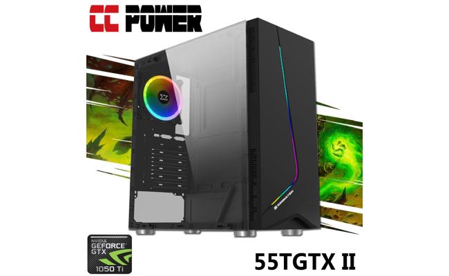 CC Power 55TGTX II Gaming PC 10Gen Core i3 w/ GTX 1050 TI